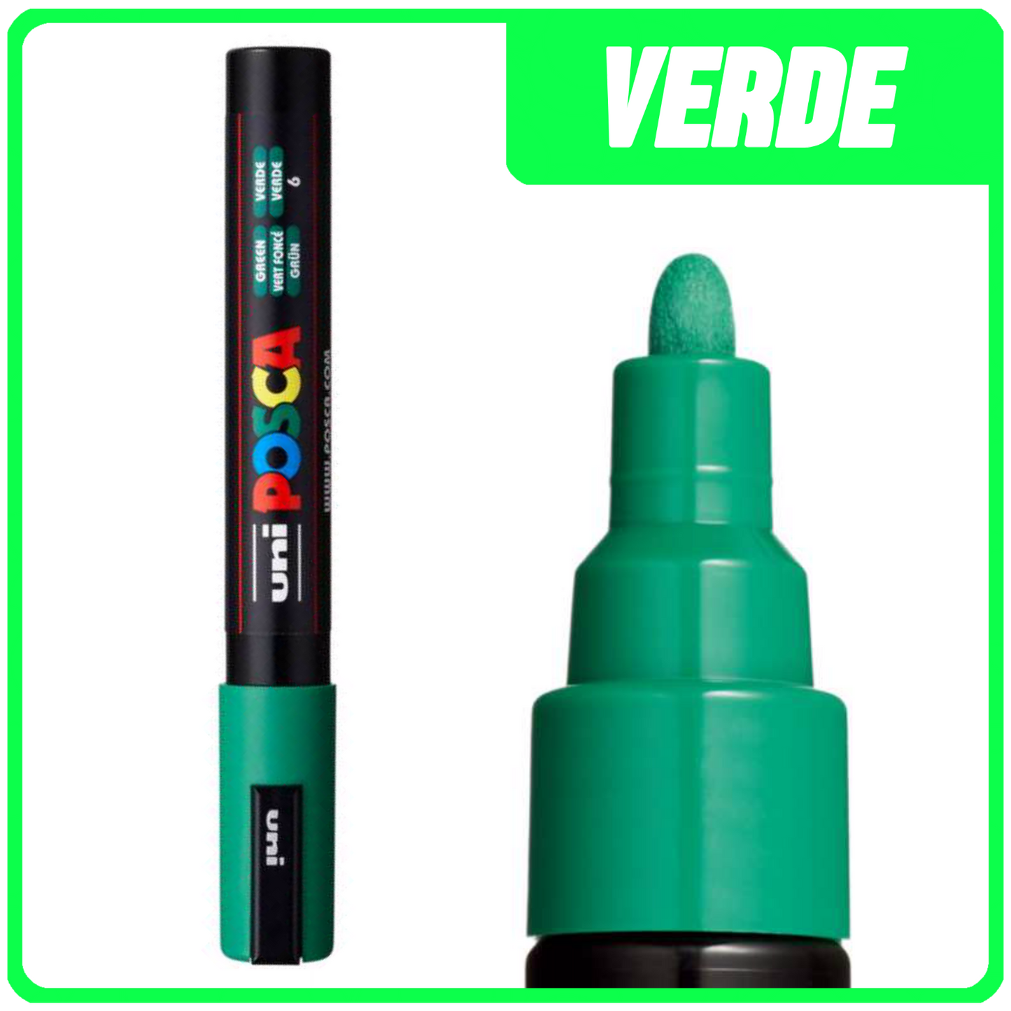 Markere UNI Posca 5metri 1.8 - 2.5mm
