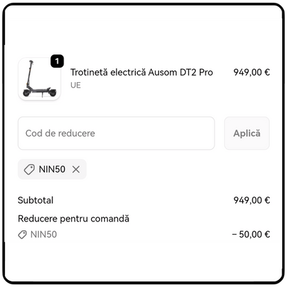 Trotineta Electrica Ausom DT2 PRO ⚠️CITESTE DESCRIERE POZE⚠️
