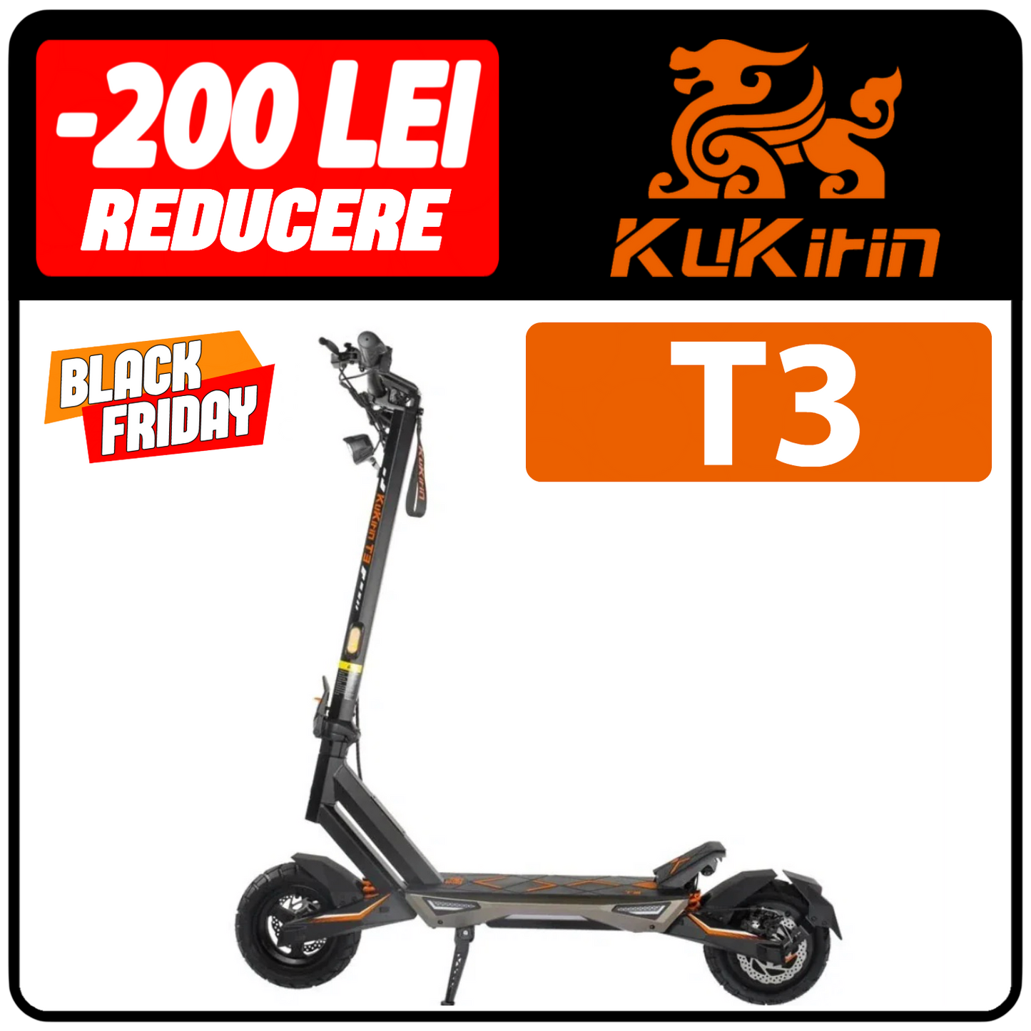 Trotineta Electrica Kukurin T3 ⚠️CITESTE DESCRIERE POZE⚠️