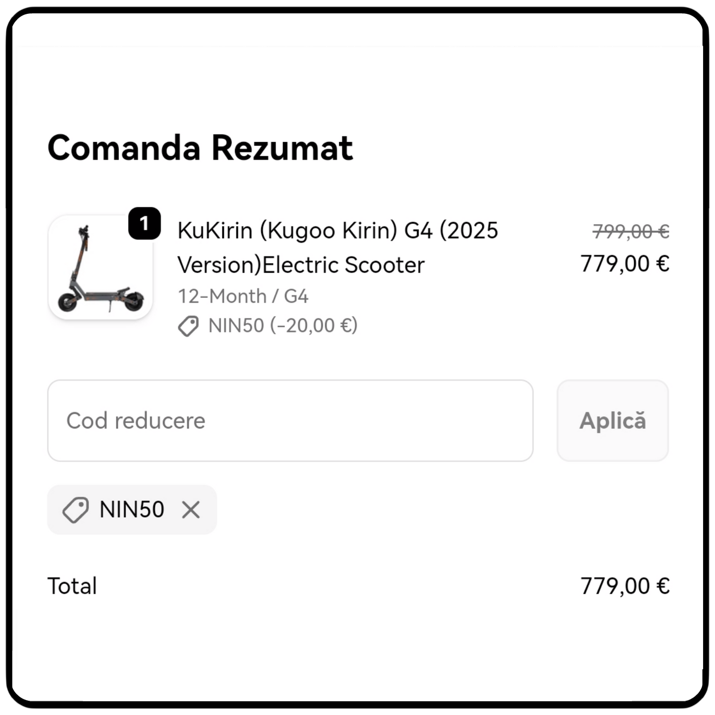 Trotineta Electrica Kukirin G4 ⚠️CITESTE DESCRIERE POZE⚠️