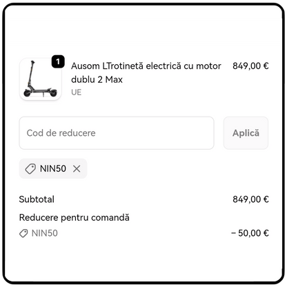 Trotinete Electrica Ausom L1 Max dual motor ⚠️CITESTE DESCRIERE POZE⚠️