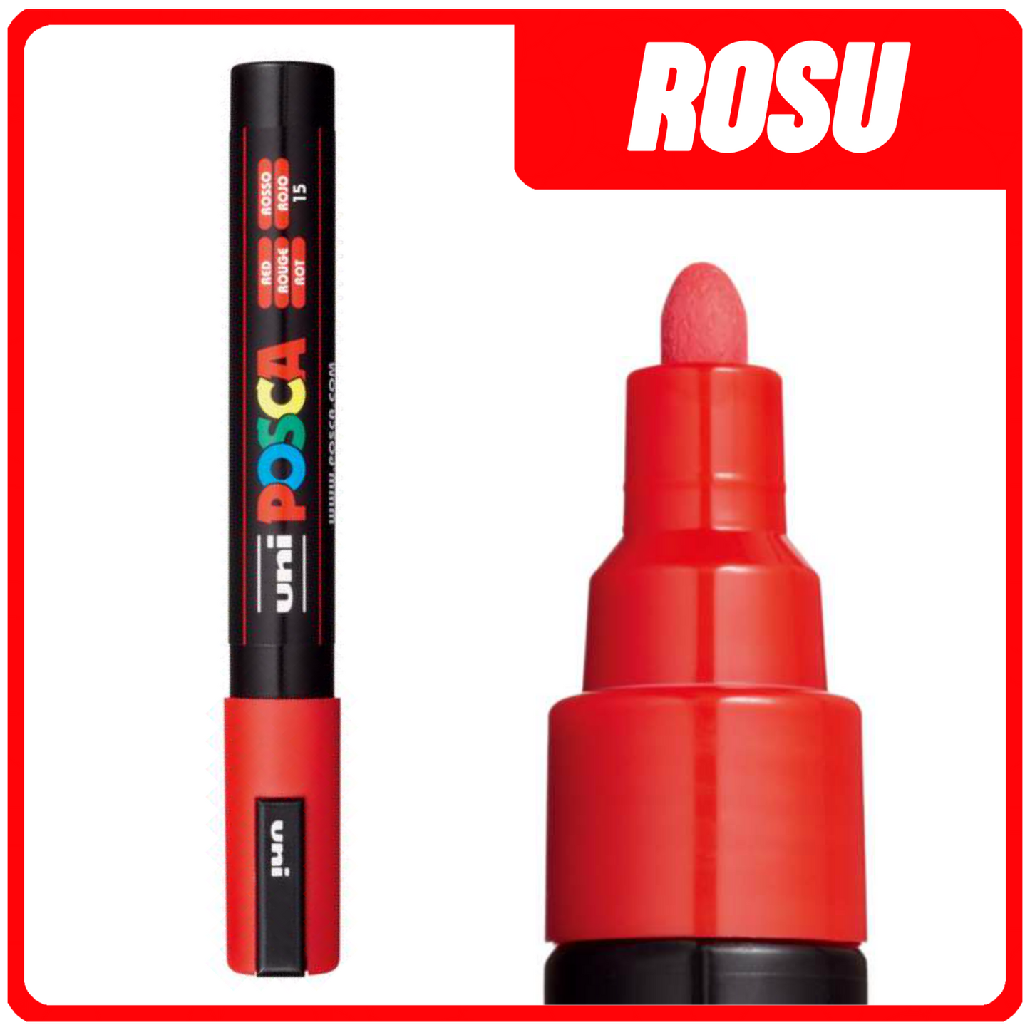 COMBO CUSTOM - ROSU (Posca , Mansoane , Cablu Fire)
